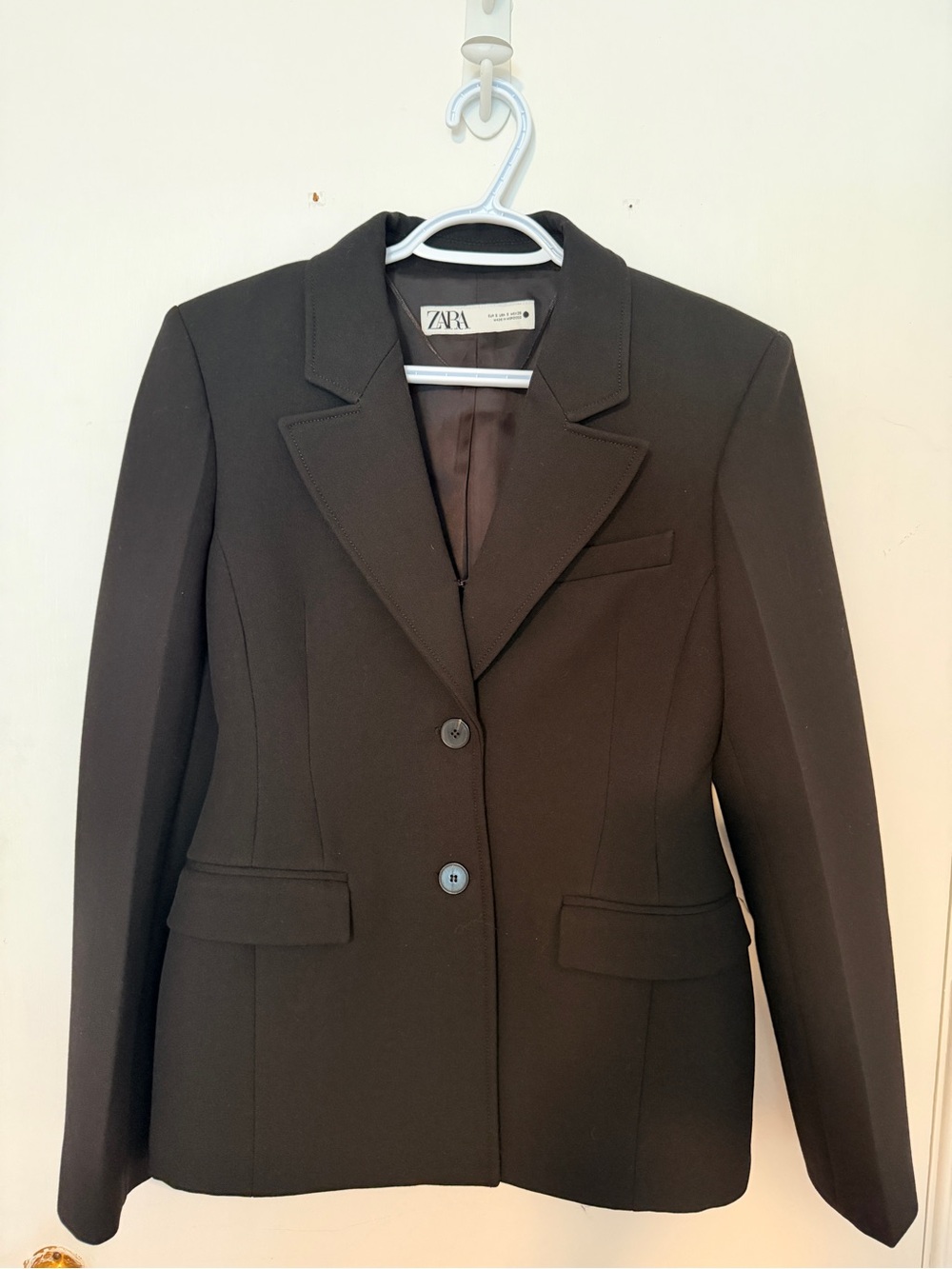 ZARA Black Tailored Women's Blazer Jacket